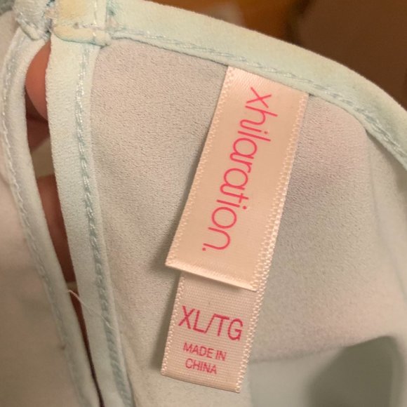 XHILARATION TOP BOHO BLOUSE - Picture 4 of 5